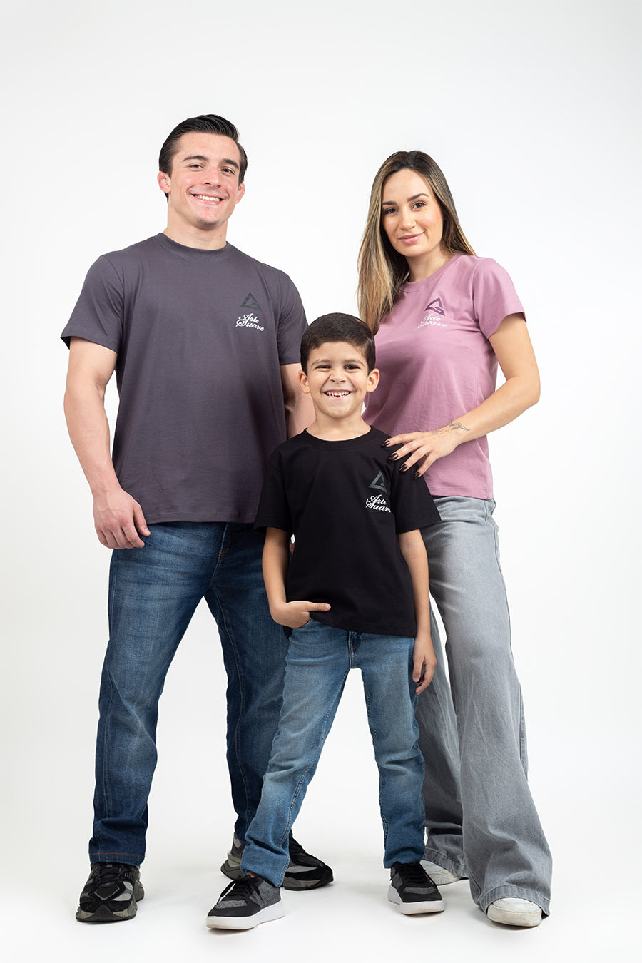 Camiseta Arte Suave V3 - Cinza