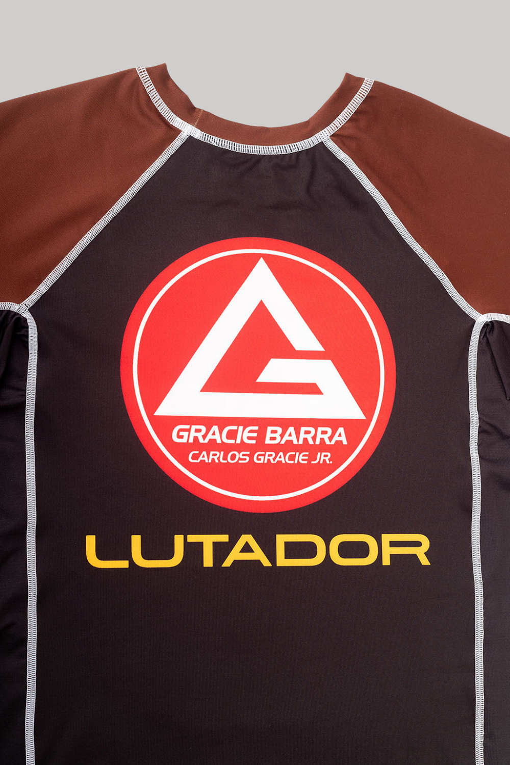 Rashguard Ranqueada M/L Lutador - Marrom
