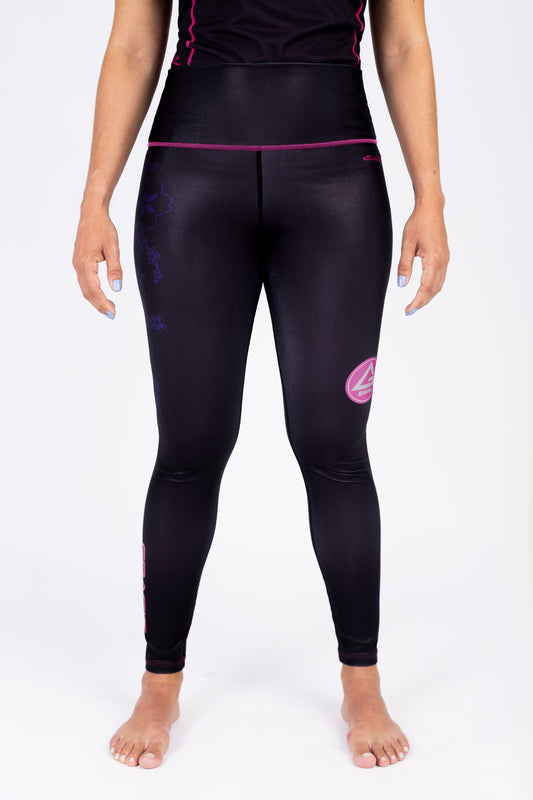 Calça de Compressão Feminina Sakura - Preta