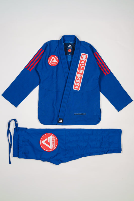 Kimono Adidas III Stripes - Azul