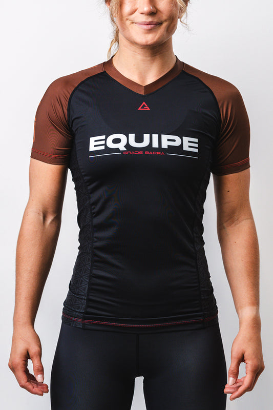 Rashguard Ranqueada GB Essentials Feminina - Marrom