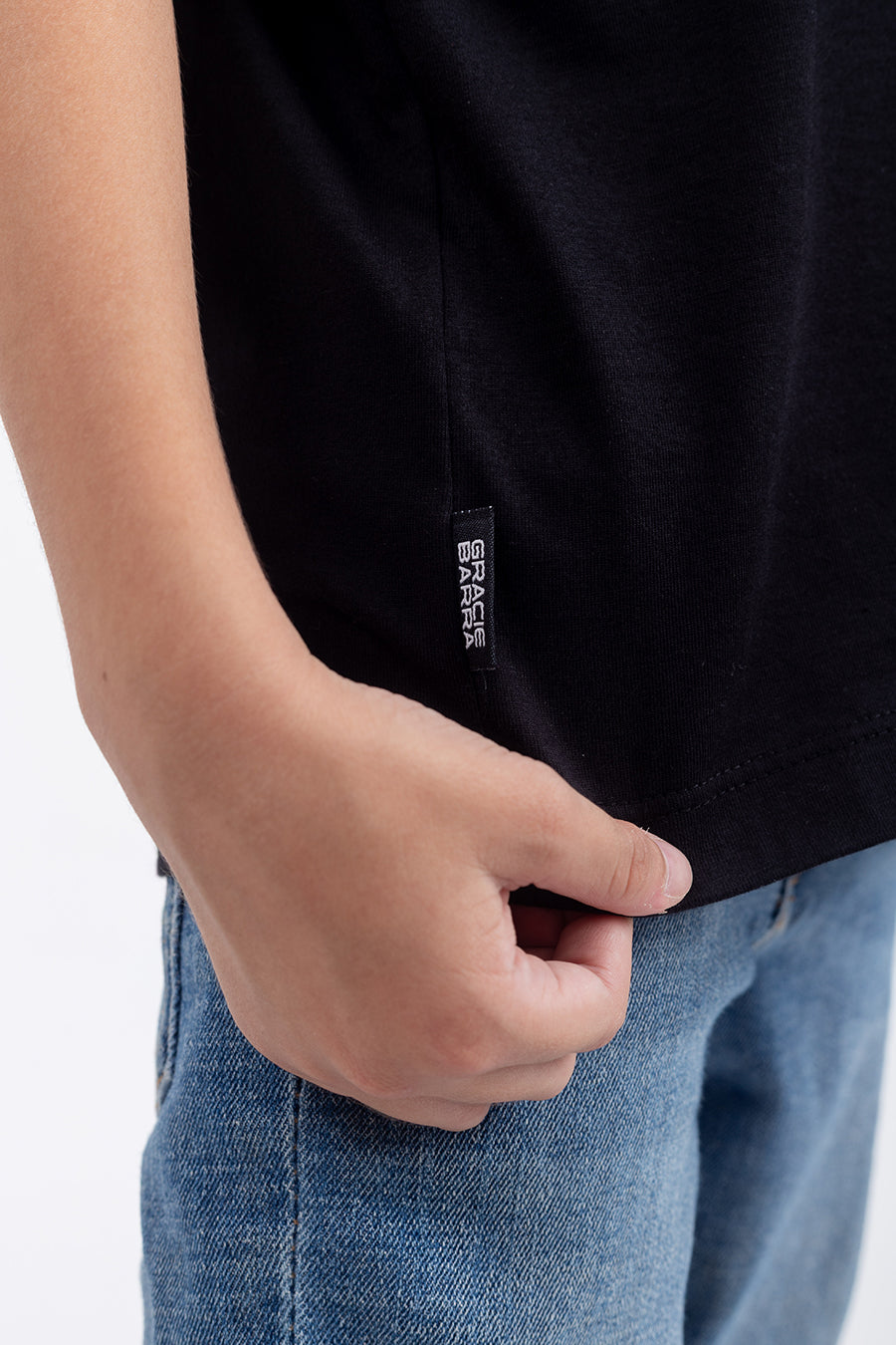 Camiseta Arte Suave V3 Iinfantil - Preto