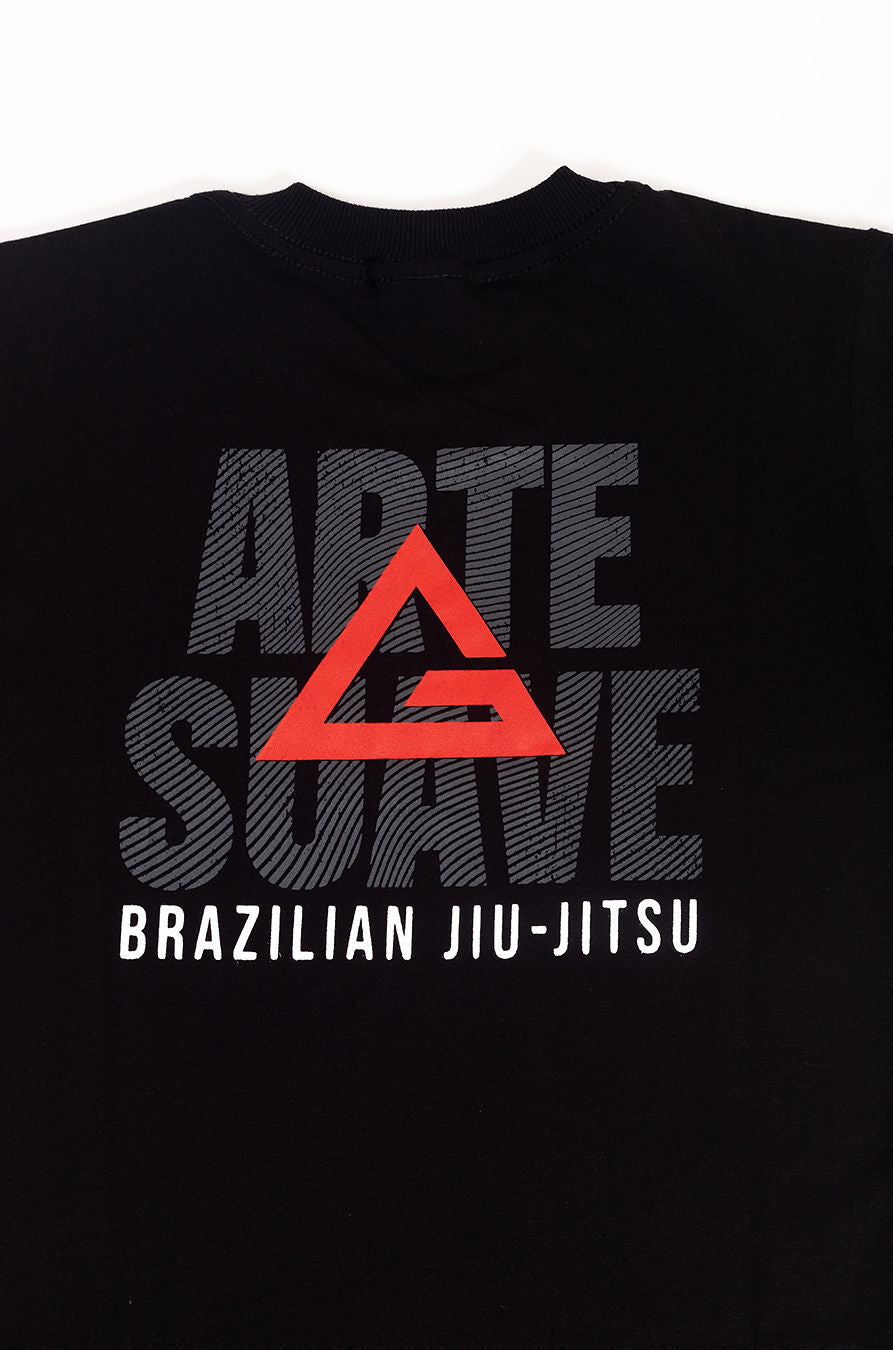Camiseta Arte Suave v2 Infantil - Preta