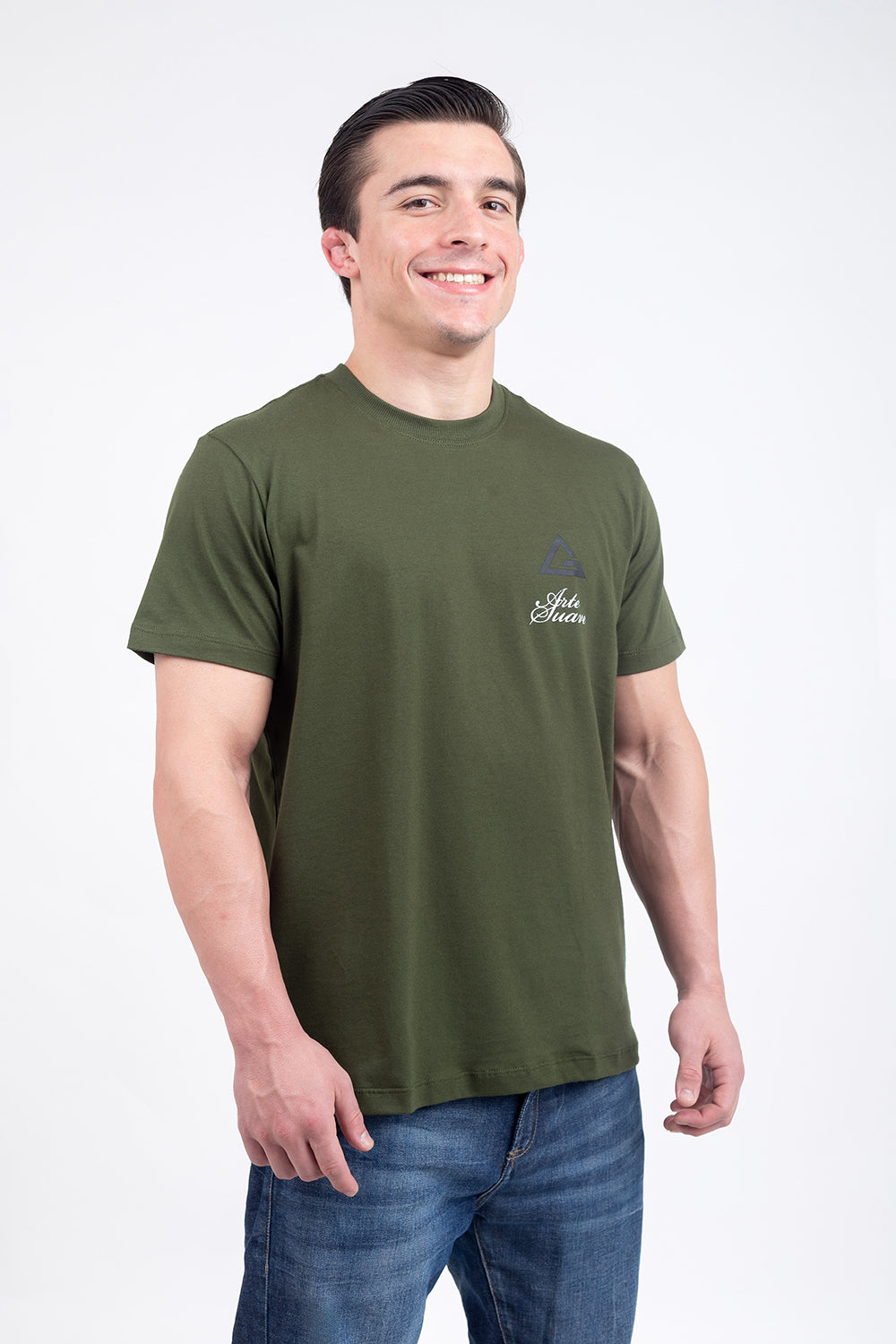 Camiseta Arte Suave V3 - Verde